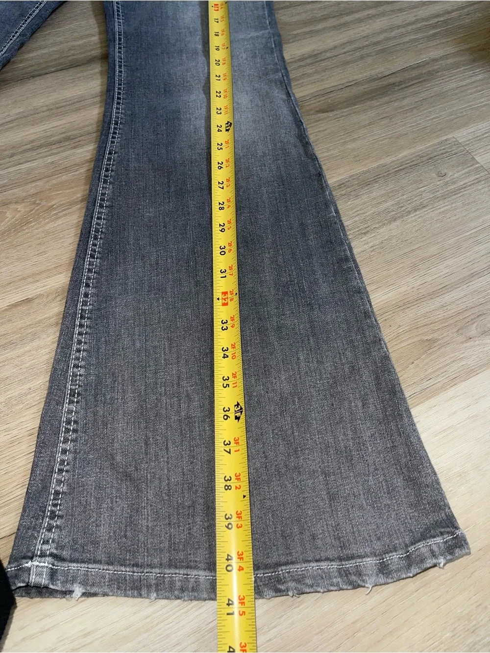 wild fable Gray High-Rise Wide Leg Jeans - Picture 5 of 7